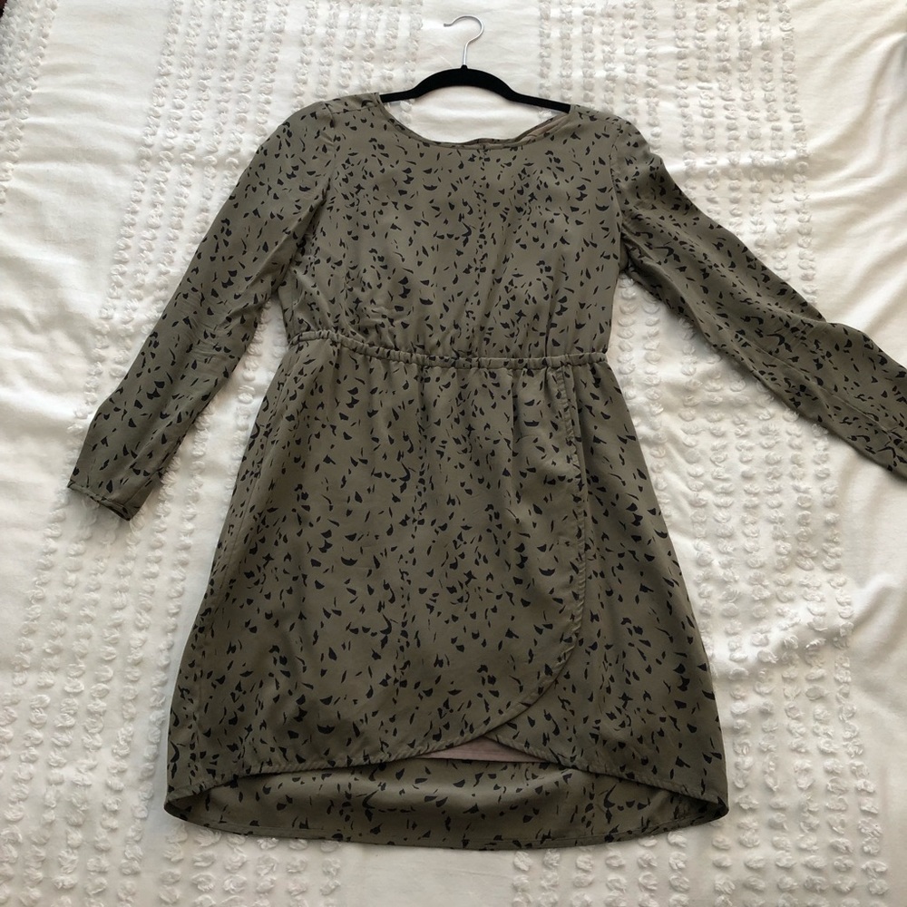 Madewell Broadway & Brooke Silk Gatehouse Dress Sz 4 - Picture 3 of 13